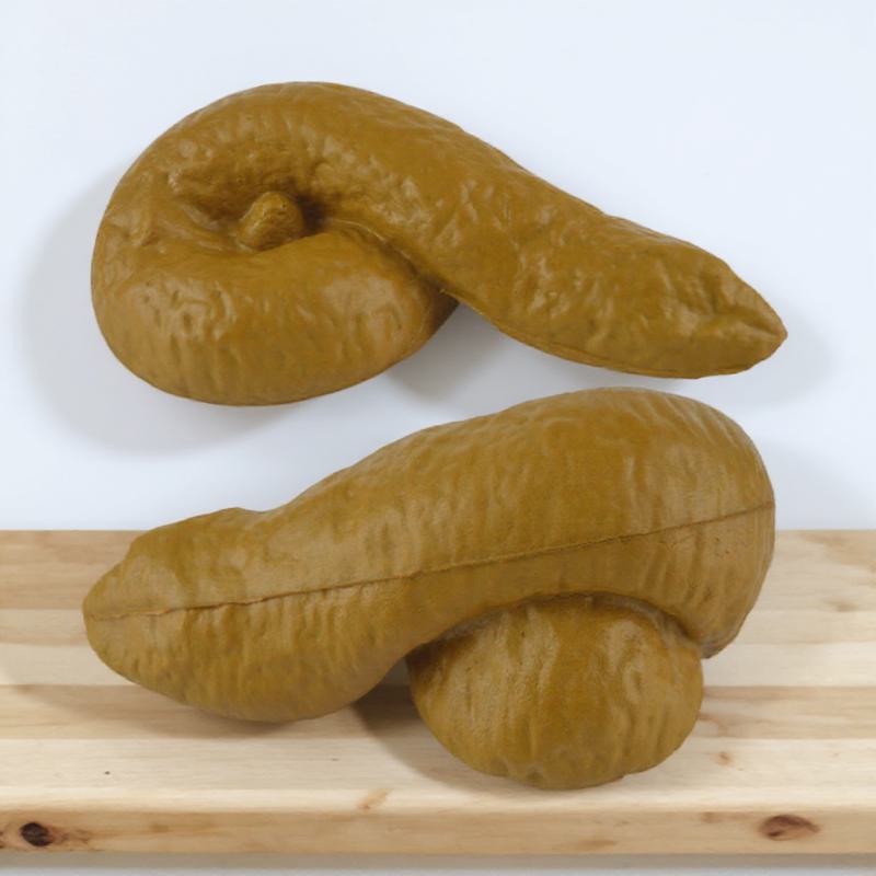 Fake Poop Gag Gift - Realistyczny sztuczny kukułek – rekwizyt do