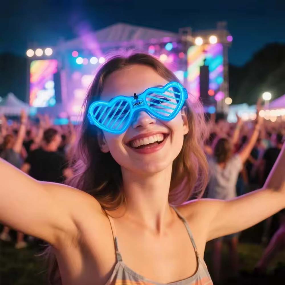 10/20/50 szt. Świecące w ciemn – Glow In The Dark Party Glasses recenzja i cena