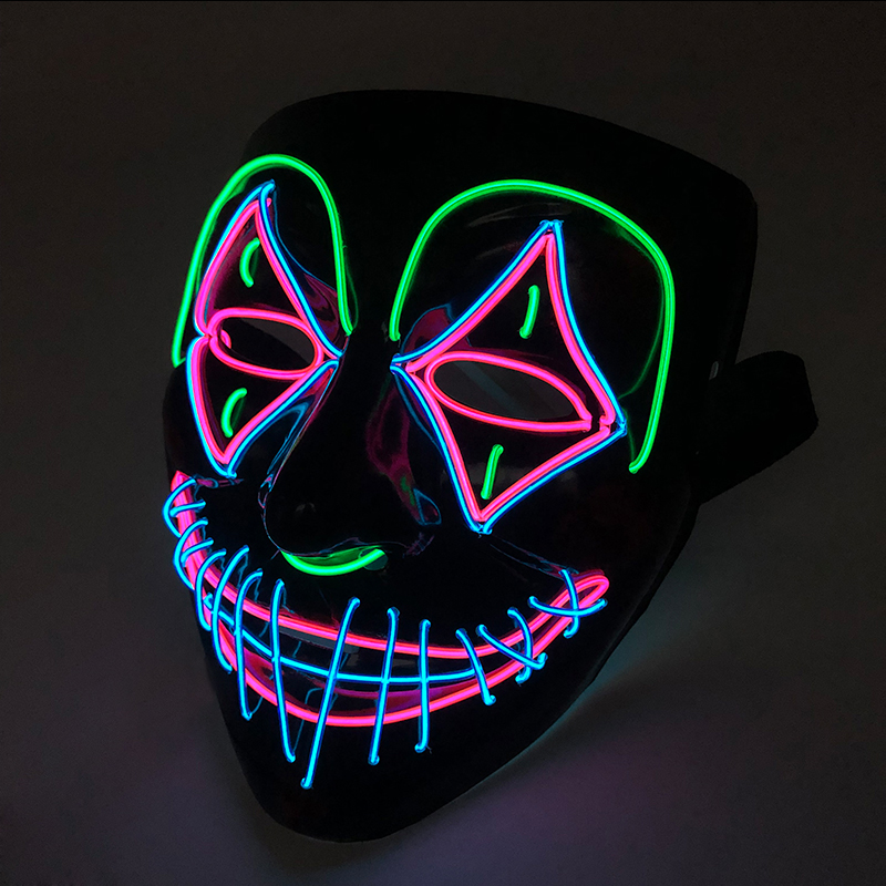 Maska LED Zabójca Halloween Ta – Led Purge Mask Halloween recenzja i cena