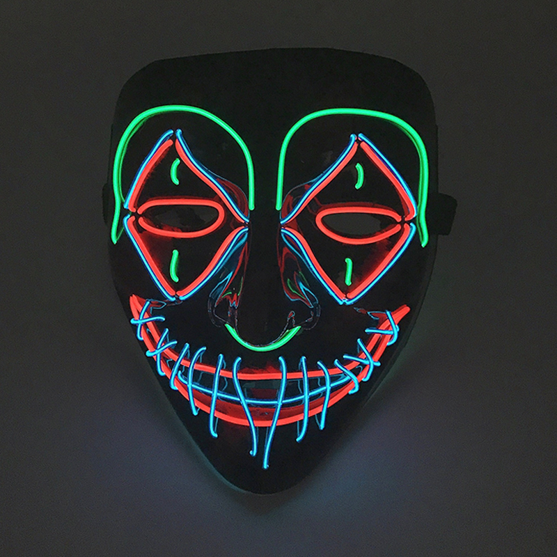Maska LED Zabójca Halloween Ta – Led Purge Mask Halloween recenzja i cena