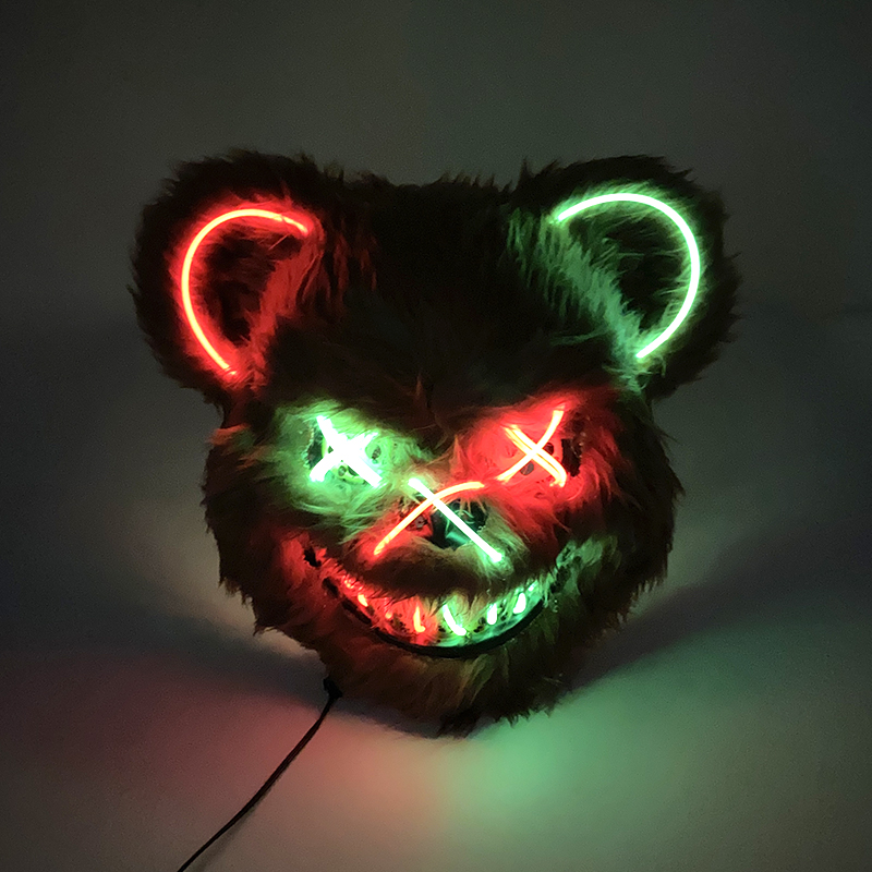 Światło na Halloween maska zwi – Led Purge Mask Halloween recenzja i cena