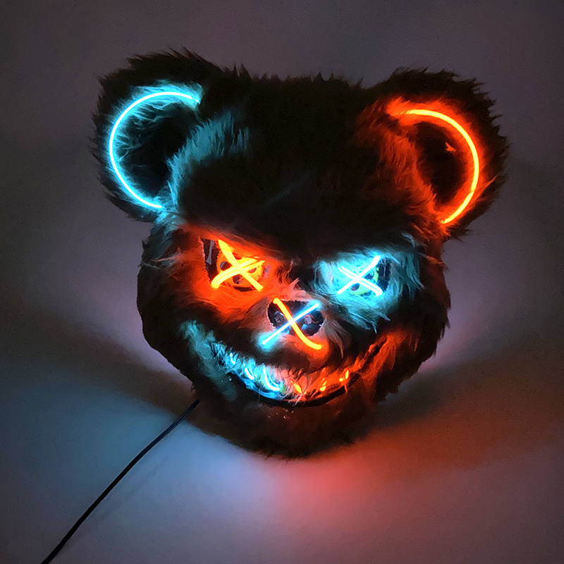 Światło na Halloween maska zwi – Led Purge Mask Halloween recenzja i cena