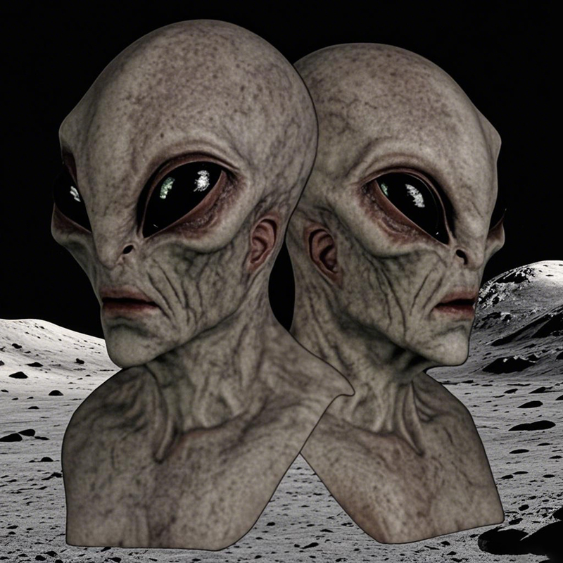 1 szt., Maska Obcego - Realist – Latex Alien Mask Realistic recenzja i cena